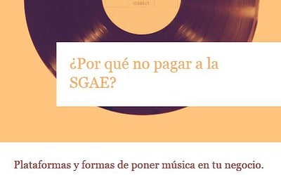 ¿Por qué no pagar a la SGAE?